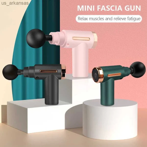 Mini Fascia Massage Gun – Deep Tissue Handheld Muscle Massager (Random Color) | MGE-006-1 Percussion Therapy for Pain Relief & Recovery