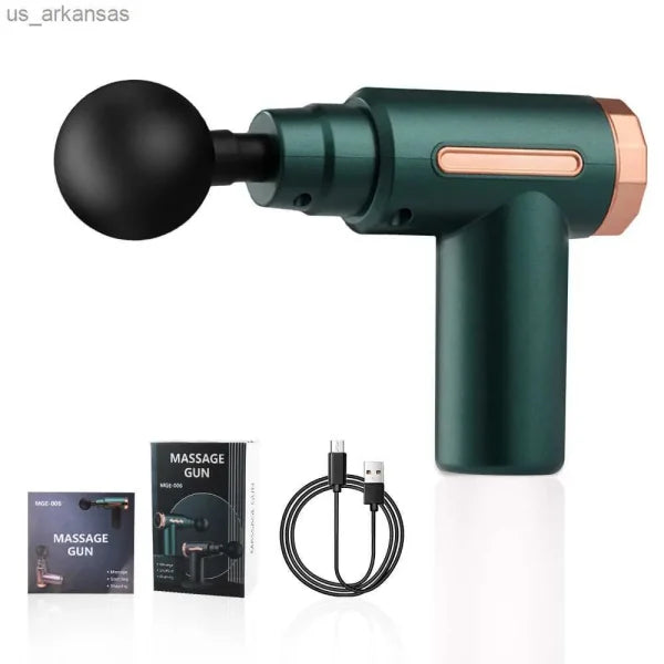 Mini Fascia Massage Gun – Deep Tissue Handheld Muscle Massager (Random Color) | MGE-006-1 Percussion Therapy for Pain Relief & Recovery