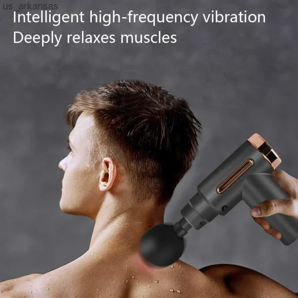 Mini Fascia Massage Gun – Deep Tissue Handheld Muscle Massager (Random Color) | MGE-006-1 Percussion Therapy for Pain Relief & Recovery